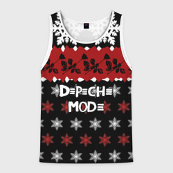 Мужская майка 3D Праздничный Depeche Mode