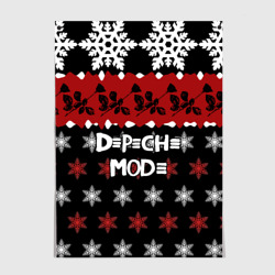 Постер Праздничный Depeche Mode