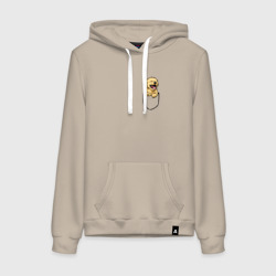 Женская толстовка хлопок Мальтипу в кармане