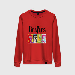Женский свитшот хлопок The Beatles