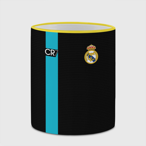 Кружка с полной запечаткой Ronaldo CR7, цвет Кант желтый - фото 4