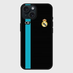 Чехол силиконовый для Apple iPhone 15 матовый Ronaldo CR7