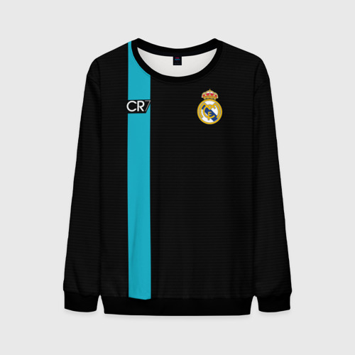 Мужской свитшот 3D Ronaldo CR7, цвет черный