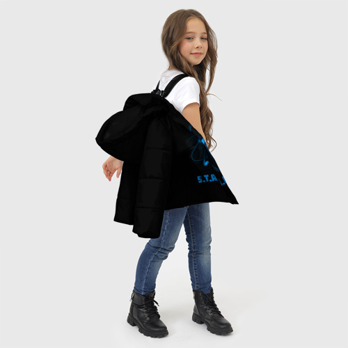 Зимняя куртка для девочек 3D Сталкер - фото 6