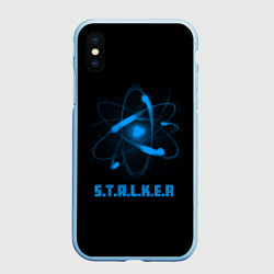 Чехол для iPhone XS Max матовый Сталкер
