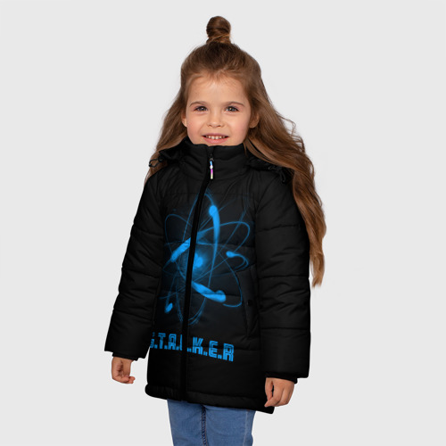 Зимняя куртка для девочек 3D Сталкер - фото 3