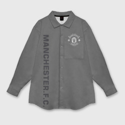 Мужская рубашка oversize 3D Манчестер Юнайтед FCMU Manchester united