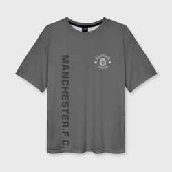 Женская футболка oversize 3D Манчестер Юнайтед FCMU Manchester united