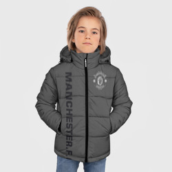 Зимняя куртка для мальчиков 3D МАНЧЕСТЕР ЮНАЙТЕД | FCMU | MANCHESTER UNITED - фото 2
