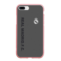 Чехол для iPhone 7Plus/8 Plus матовый Real Madrid 2018 Vintage