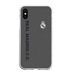 Чехол для iPhone XS Max матовый Real Madrid 2018 Vintage