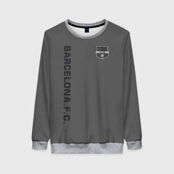 Женский свитшот 3D FC Barca 2018 Vintage