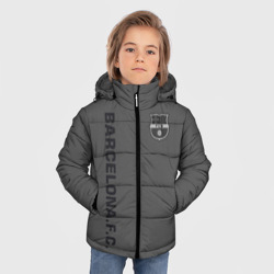 Зимняя куртка для мальчиков 3D FC Barca 2018 Vintage - фото 2