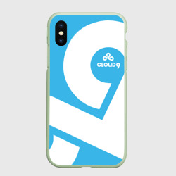 Чехол для iPhone XS Max матовый Cs:go - Cloud 9 2018 Style