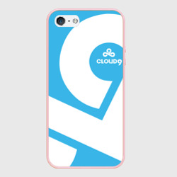 Чехол для iPhone 5/5S матовый Cs:go - Cloud 9 2018 Style