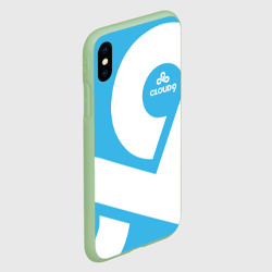 Чехол для iPhone XS Max матовый Cs:go - Cloud 9 2018 Style - фото 2