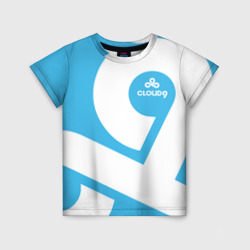 Детская футболка 3D Cs:go - Cloud 9 2018 Style