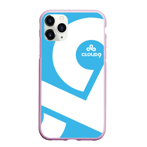 Чехол для iPhone 11 Pro Max матовый Cs:go - Cloud 9 2018 Style, цвет розовый