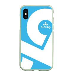 Чехол для iPhone XS Max матовый Cs:go - Cloud 9 2018 Style