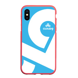 Чехол для iPhone XS Max матовый Cs:go - Cloud 9 2018 Style