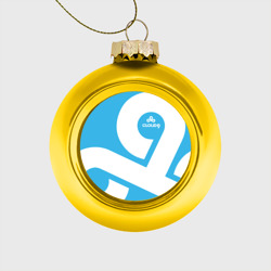 Ёлочный шар стеклянный/пластиковый Cs:go - Cloud 9 2018 Style