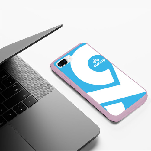 Чехол для iPhone 7Plus/8 Plus матовый с принтом Cs:go - Cloud 9 2018 Style, фото #5