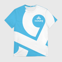 Мужская футболка 3D Cs:go - Cloud 9 2018 Style