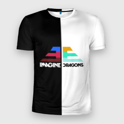 Мужская футболка 3D Slim Imagine Dragons