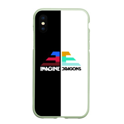 Чехол для iPhone XS Max матовый Imagine Dragons