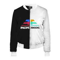 Женский бомбер 3D Imagine Dragons