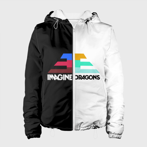 Женская куртка 3D Imagine Dragons, цвет белый