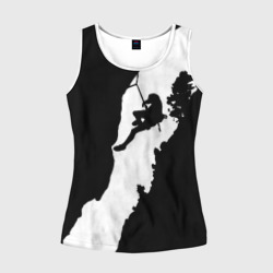 Женская майка 3D Climbing