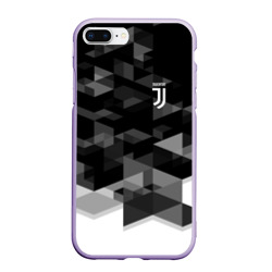 Чехол для iPhone 7Plus/8 Plus матовый Juventus geometry sport