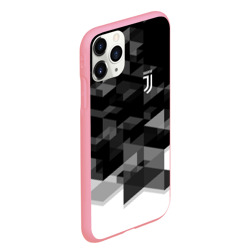 Чехол для iPhone 11 Pro Max матовый Juventus geometry sport - фото 2