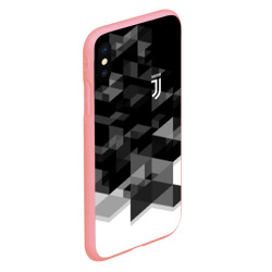 Чехол для iPhone XS Max матовый Juventus geometry sport - фото 2