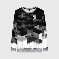 Женский свитшот 3D Juventus geometry sport