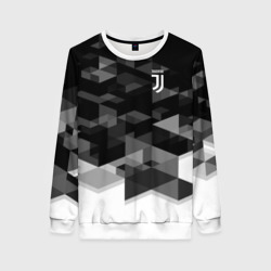 Женский свитшот 3D Juventus geometry sport