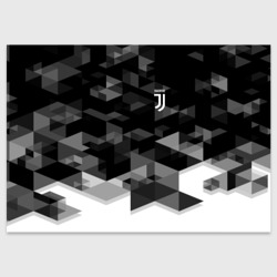 Поздравительная открытка Juventus geometry sport