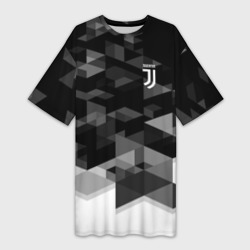 Платье-футболка 3D Juventus geometry sport