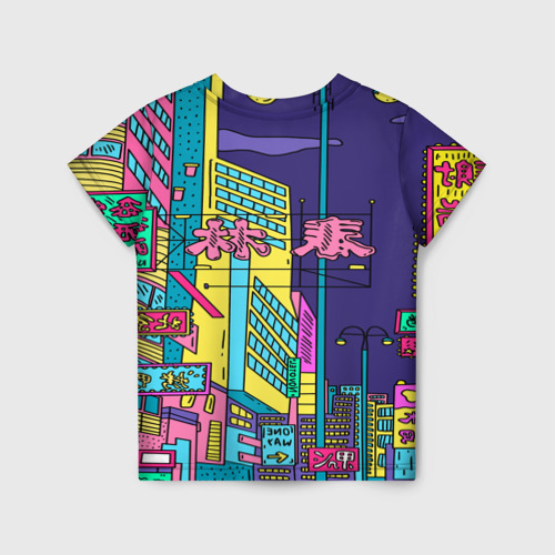 Детская футболка 3D Токио, цвет 3D печать - фото 2