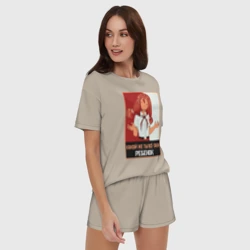 Женская пижама с шортиками хлопок Everlasting Summer - Ульяна - фото 2