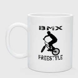 Кружка керамическая BMX FreeStyle