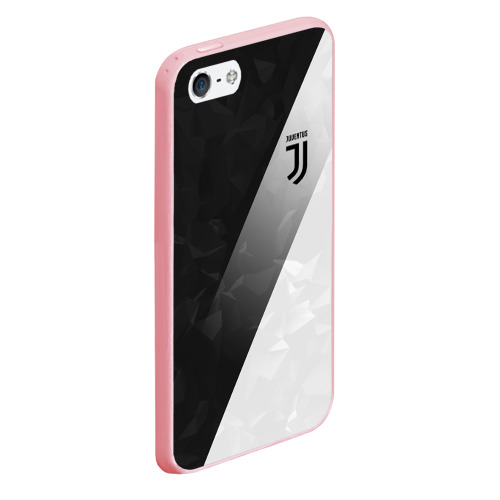 Чехол для iPhone 5/5S матовый JUVENTUS ELITE | ЮВЕНТУС ЭЛИТА, цвет баблгам - фото 3