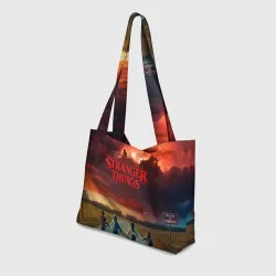 Пляжная сумка 3D Stranger things Очень странные дела - фото 2