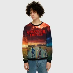 Мужской свитшот 3D Stranger things Очень странные дела - фото 2