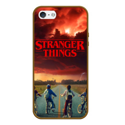 Чехол для iPhone 5/5S матовый Stranger things Очень странные дела