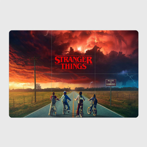 Магнитный плакат 3Х2 Stranger things Очень странные дела