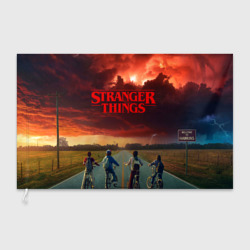 Флаг 3D Stranger things Очень странные дела