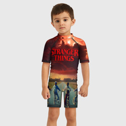 Детский купальный костюм 3D Stranger things Очень странные дела - фото 2