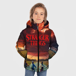 Зимняя куртка для мальчиков 3D Stranger things Очень странные дела - фото 2